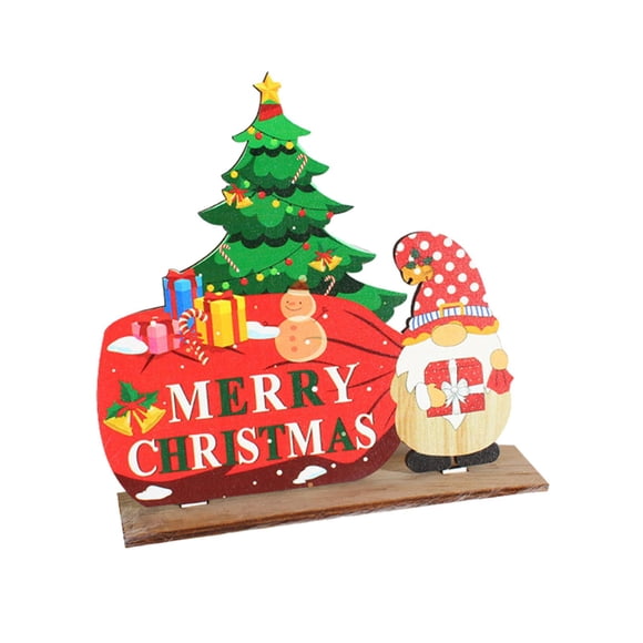 Decoraciones Navide?as De Mesa, Decoraciones Para Fiestas Para Granja, Oficina, Navidad