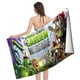 thumbnail image 4 of Plantas contra Zombis Toalla de playa de secado rápido con diseño temático, regalo para mujeres y niñas, ideal para cumpleaños, fans, amantes de la música, uso en la playa o al aire libre, 78 × 180 cm, 4 of 6