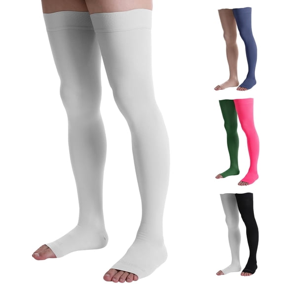 Calcetines de Compresión Doc Miller 20-30 mmHg Muslo Alto