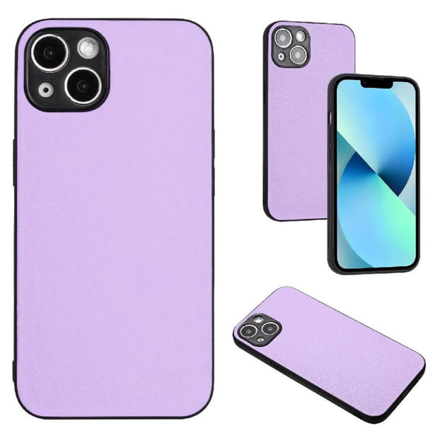 Funda Antigolpes para iPhone 15 Plus Cubierta Delgada Morado