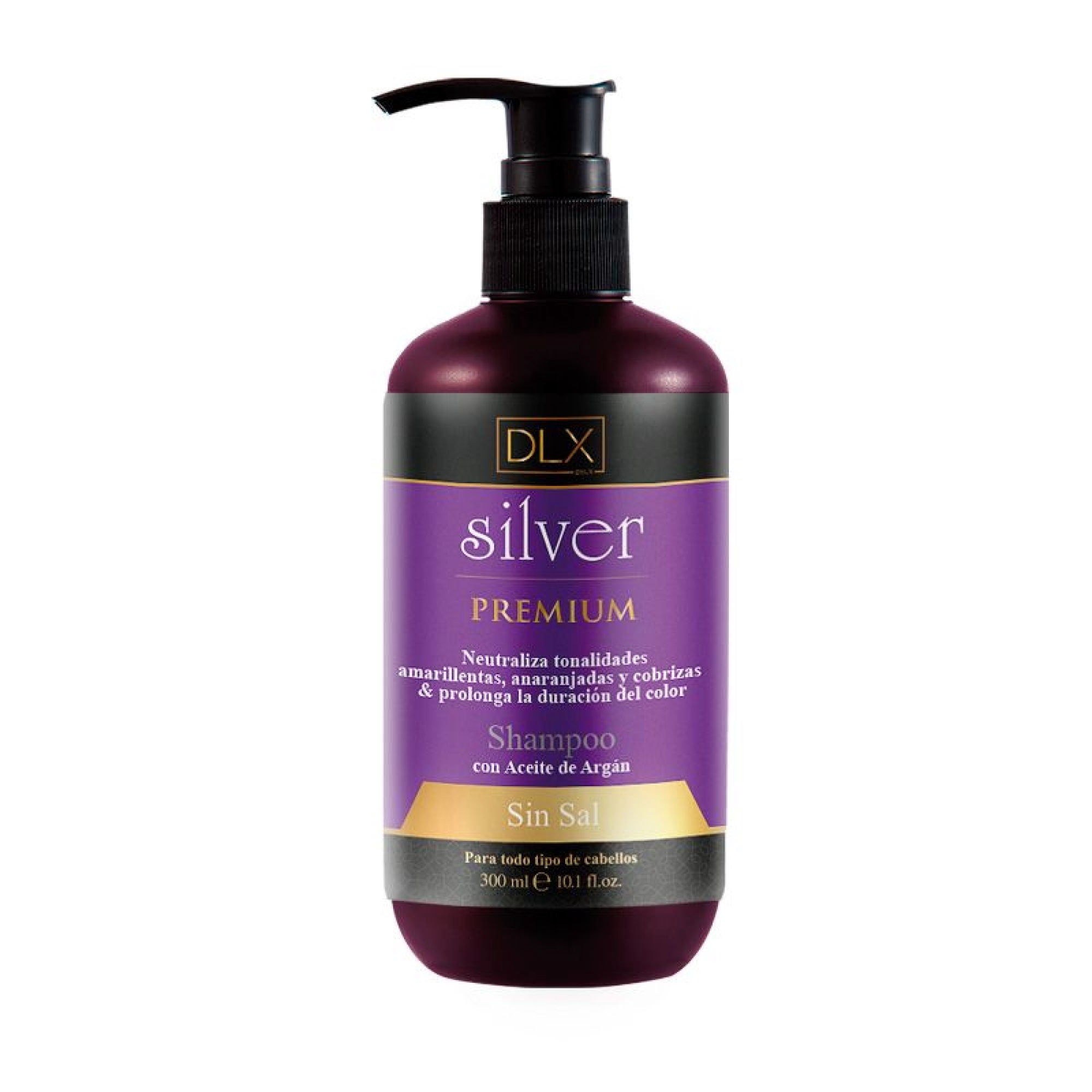 Shampoo Dlx Silver Para Cabellos Tinturados Rubios