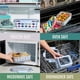 thumbnail image 3 of Contenedor de almacenamiento de alimentos Ello Duraglass, 3.4 tazas, juego de 10 piezas, 3 of 7