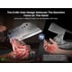 thumbnail image 5 of Cuchillo de chef Meat Cleaver SYOKAMI de 7.7 pulgadas con funda y separador de hierbas, 5 of 9