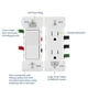 thumbnail image 2 of Enchufe de pared Leviton Lever Edge de 15 amperios resistente a manipulaciones, 2 of 7