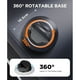 thumbnail image 4 of Soporte universal para teléfono en el salpicadero del coche - Soporte antideslizante de silicona giratorio 360°, compatible con iPhone y Samsung y Google Pixel 9 y todos los smartphones y GPS -Negro, 4 of 7