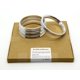 thumbnail image 3 of Anillos centradores de buje GoldenSunny 73,1 mm/66,1 mm paquete de 4 color plata, 3 of 3