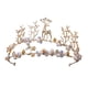 thumbnail image 4 of Tiara Y Corona Elegantes Diademas De Disfraces Enjoyadas Para Fiesta De Cumplea?os Estilo De Graduación G, 4 of 5