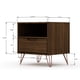 thumbnail image 3 of Nightstand Manhattan Comfort Rockefeller Mid Century Brown, 3 of 3