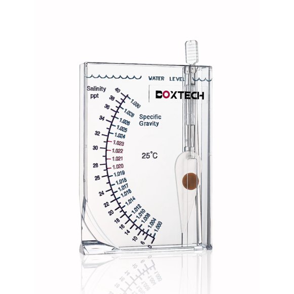 Hidrómetro Aquarium Marine Test boxtech para agua salada