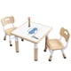 thumbnail image 1 of Juego de mesa y silla JIAOQIU para niños, ajustable de 3 a 12 años con escritorio, 1 of 7