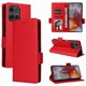 thumbnail image 3 of Funda Cartera para Motorola MOTO G75 Tapa Flip con Ranuras y Soporte Rojo, 3 of 5