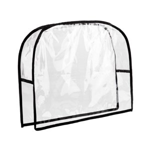 Ioensy - Silla Trasera Cubierta Impermeable Silla De Estilo Para Centro De Belleza Peluquería Spa Negro Redondo S