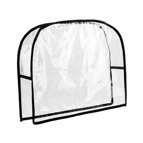 Ioensy - Silla Trasera Cubierta Impermeable Silla De Estilo Para Centro De Belleza Peluquería Spa Negro Redondo S