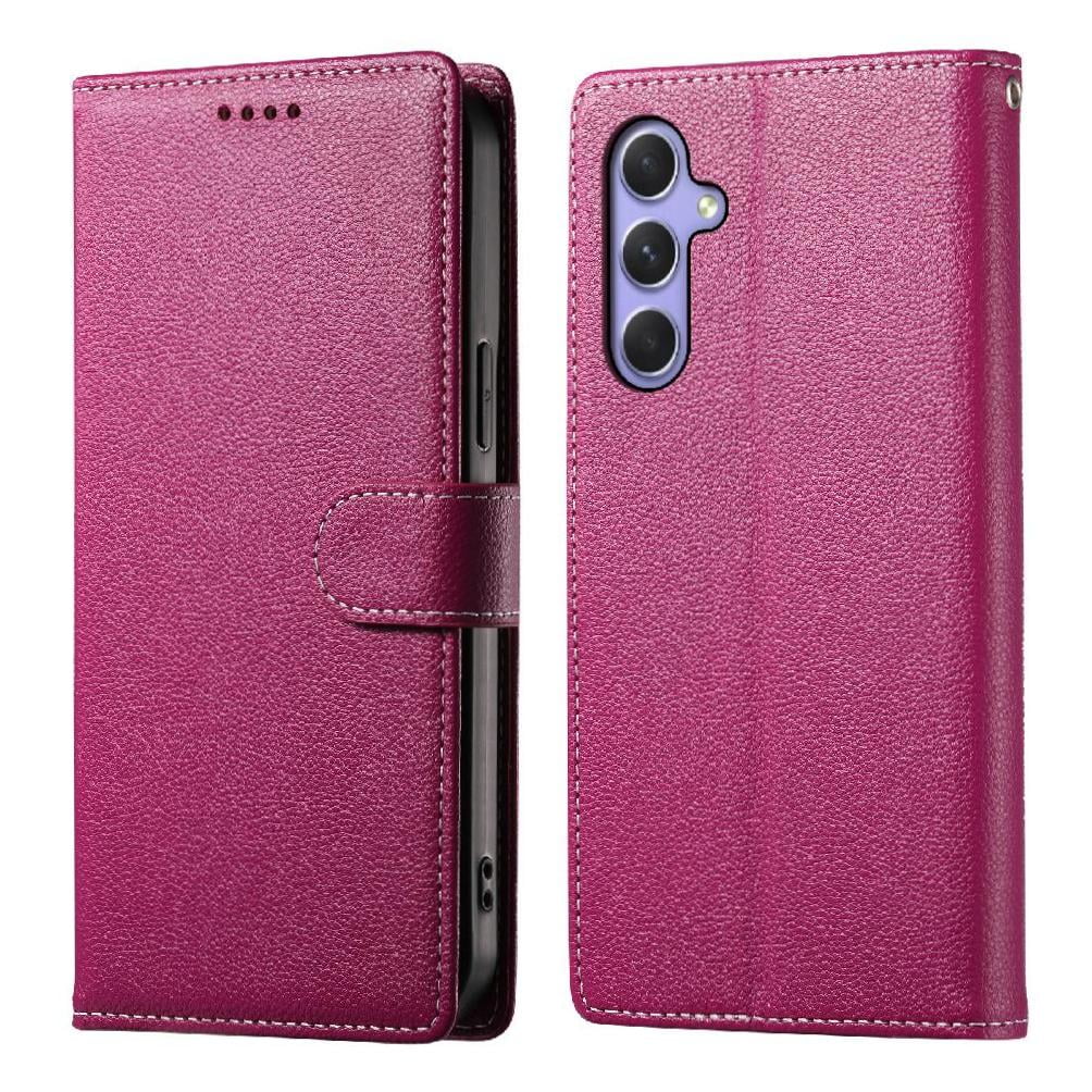 Funda Para Foxdock Samsung Galaxy A54 5g– Cuero Premium, 3 Ranuras Para Tarjetas, Protección Contra Impactos