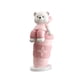 thumbnail image 2 of Estatua De Animal, Linda Artesanía, Adorno De Animal Para Estantería, Armario, Mesa De Comedor, Estatua De Oso Rosa, 2 of 3