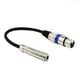 thumbnail image 1 of Cable XLR Macho a Jack Estéreo de 6.35mm 1/4" Hembra (Cable XLR), 1 of 3