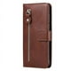 thumbnail image 1 of Funda con Cremallera para iPhone 13, Carcasa Cartera de Cuero PU con Soporte y Tarjetero, 1 of 6