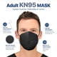 thumbnail image 2 of Mascarilla facial BNX KN95 E95 desechable, paquete de 20 unidades, fabricada en EE. UU., 2 of 6