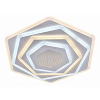 Genérico - Lámpara Techo Decorativa Led Pentágono Efecto 3D Jhn