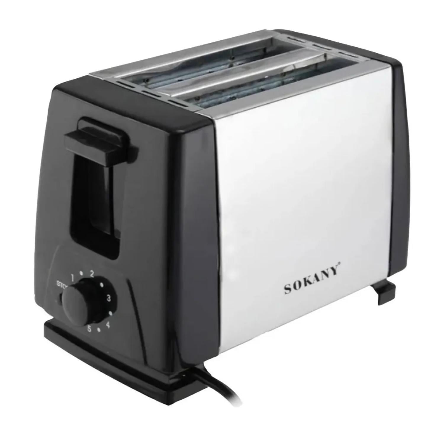 Sokany - Tostador De Pan Electrico Automatico 700w Sk-016s