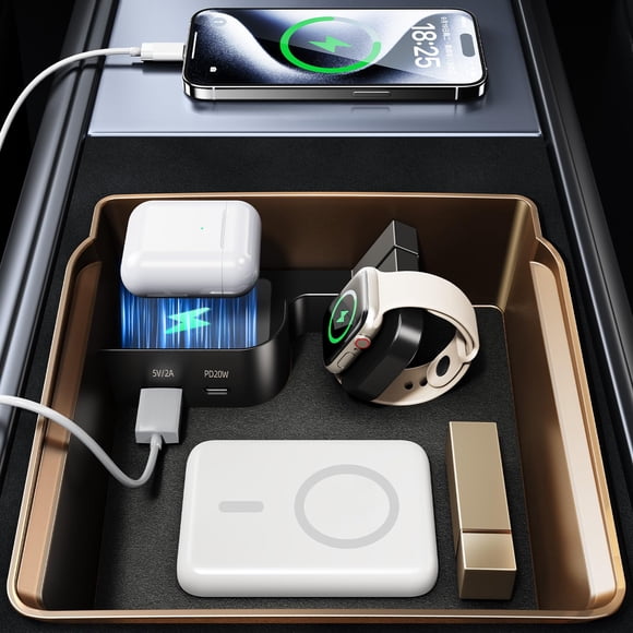 Hub Cargador Usb Para Tesla Model 3 Highland Y Model Y