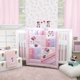 thumbnail image 5 of Sábana para cuna Disney Minnie Mouse Be Happy rosa y blanco, 5 of 5