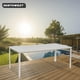 thumbnail image 3 of Mesa Terraza Polywood Impermeable 180x90cm Blanca Blanco Tamaño Único, 3 of 3