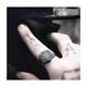 thumbnail image 2 of Anillo de Hombre Hexagono Plateado Envegecido Moda 2020, 2 of 3