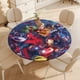 thumbnail image 4 of The Marvel Super Heroes-theme Fitted Round Tablecloths Elastic Edged Table Covers Waterproof Table Cloth for Kitchen Holiday Party Tables Decor 150cm, 4 of 6