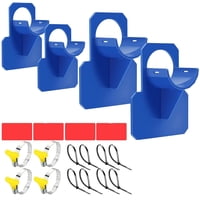 Xusx111 - Soportes Para Mangueras De Piscina Por Encima Del Suelo, Soportes Para Mangueras De Piscina Para Mantener Las Mangueras Fijas, Soportes Para Mangueras De Filtro De Piscina 4 Piezas (Azul)