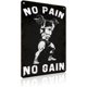 thumbnail image 1 of Letrero estaño metal gimnasio no dejas entrenar envejeces vintage arte pared hogar boxeo club 30x40cm, 1 of 6
