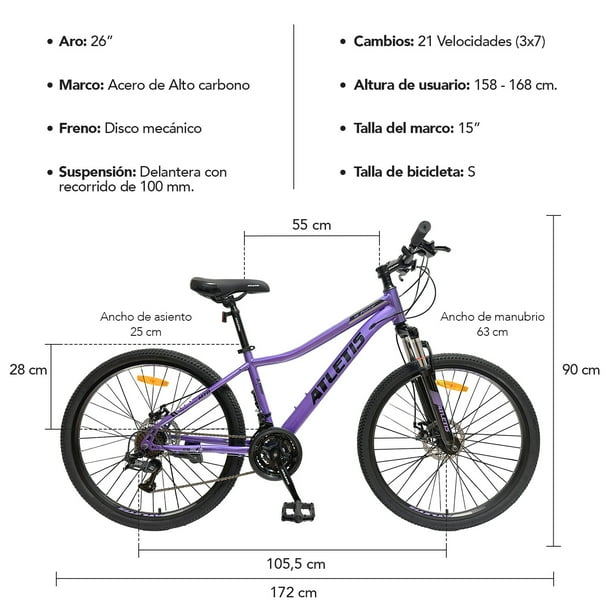 Aro Bici De 26 Pulgadas Para Que Estatura Es 26 Pulgadas Que
