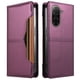 thumbnail image 1 of Funda Billetera para [Xiaomi Redmi A5] Tarjetero Magnético Soporte Morado, 1 of 6