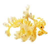 Bothyi - Figuras De Animales Marinos Modelo De Dragón Marino Manualidades Para Regalos De Cumpleaños Niños Pequeños Amarillo