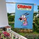 thumbnail image 5 of El Perro Coraje-bandera de jardín temática. Regalo perfecto para fans, amigos y familiares, ideal para actividades al aire libre y decoración de fiestas.28CM*45CM, 5 of 5