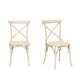 thumbnail image 1 of Pack 2 unidades Silla Crossback Blanca, 1 of 6