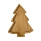 thumbnail image 3 of Bandeja de madera para servir, bandeja para servir, decoración de mesa, accesorio de cocina, árbol de Navidad, plato, tabla para carne, aperitivos, pa Estilo B, 3 of 5