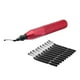 thumbnail image 4 of Kit de herramientas de desbarbado de desbarbado BS1010, eje de impresión 3d, limpieza de bordes, borde de herramienta de , ROJO, 4 of 5