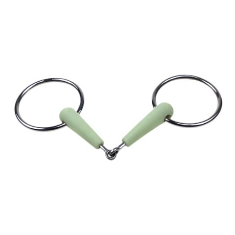 Magideal - Broca De Snaffle De Anillo Suelto, Broca De Snaffle Para Entrenamiento De Caballos, Boquilla De Snaffle Para Rendimiento De Competición De Equitación