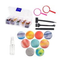 Magideal - Equipo De Excavación Del Sistema Solar Equipos De Excavación De Excavación De Rocas Para Niños Equipos De Excavación De Minerales De Piedras Preciosas