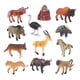 thumbnail image 2 of Juego de 12 modelos de animales de África, juguetes educativos, manualidades, regalos para niños y niñas, figuras de animales de simulación, juego de, 2 of 5