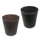 thumbnail image 2 of Almacenamiento De Residuos Papel Polvo Papelera Papeleras Cesta Hogar Oficina Negro + Café, 2 of 5