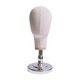 thumbnail image 4 of Cabeza De Bloque De Lona Estable Con Soporte De PVC Cabeza De Maniquí Para Sombrero Joyerías Peluca Plata, 4 of 5