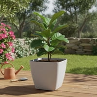 Jagima - Macetero Nórdico Beige M 30 Cm X 30 X 23