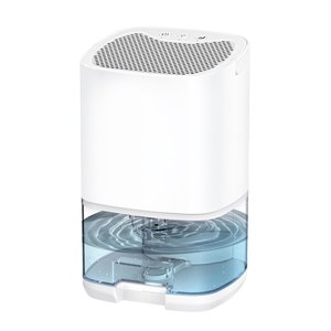 Magideal - Deshumidificador Pequeño Deshumidificador Portátil Apagado Automático Mini Deshumidificador Compacto Portátil Absorbedores De Humedad Para Lavandería Blanco