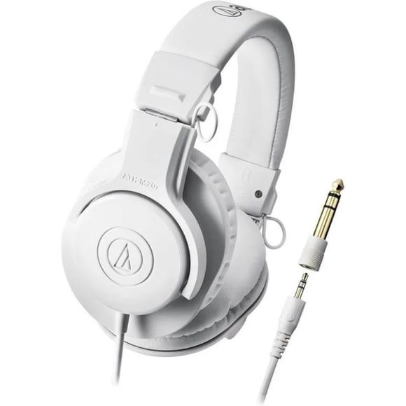 Audifonos Over Ear Home Studio Audio-Technica ATH-M20x Wh