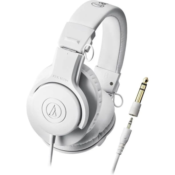 Audifonos Over Ear Home Studio Audio-Technica ATH-M20x Wh