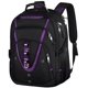 thumbnail image 1 of Mochila de viaje Mogplof 55-60L con puerto de carga USB, color morado, 1 of 7