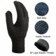 thumbnail image 3 of Guantes exfoliantes Cleedy 4 uds, gran tamaño, color negro, 3 of 6