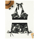 thumbnail image 5 of Conjunto De Bikini Verano Con Estampado Camuflaje, 5 of 7